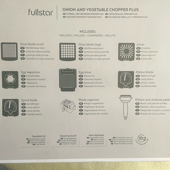 Full star Onion & Vegetable Chopper Plus - Picture 2 of 11